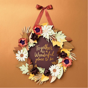 Together Fall Wreath, $19.95 // Paper Source