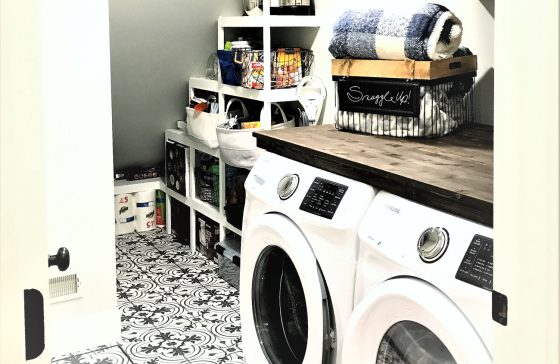 farmhouse laundry room