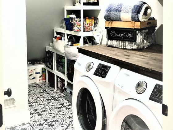 farmhouse laundry room