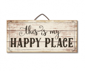 happy place sign
